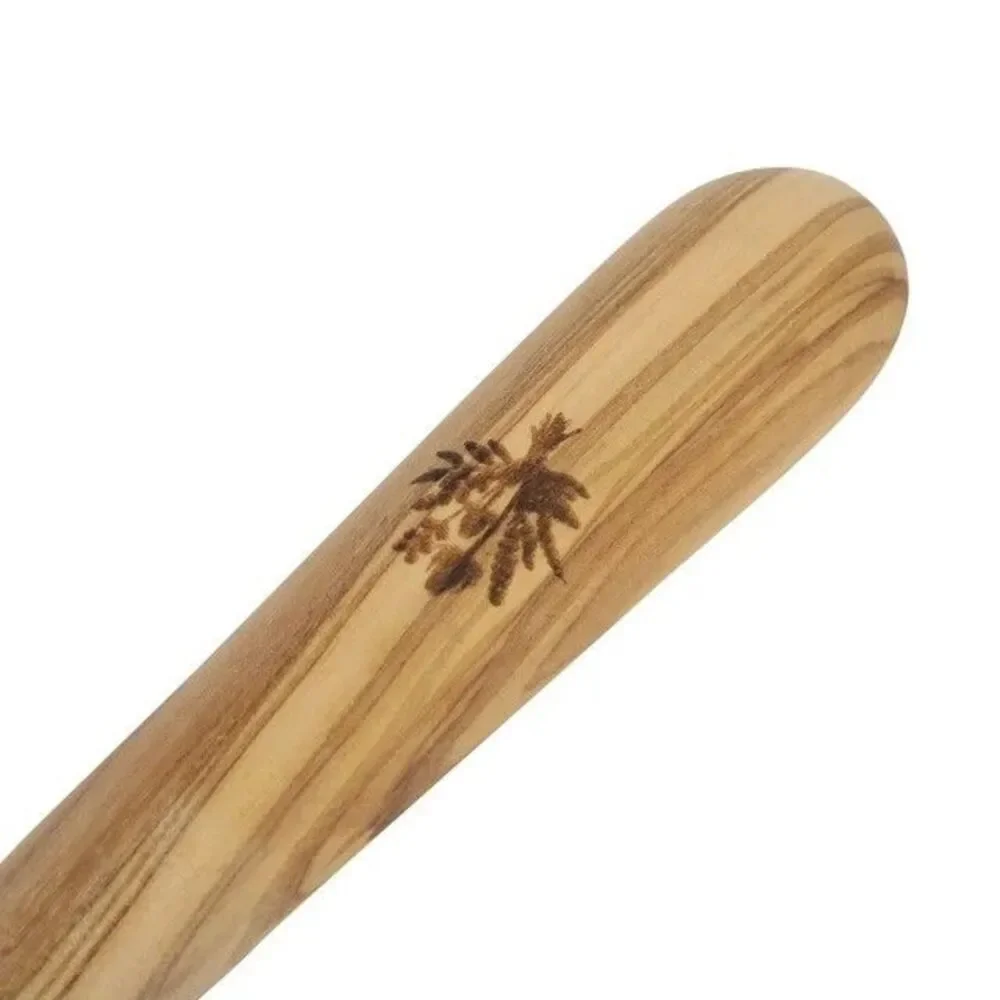 Pioneer Woman Bristle Basting Brush with Olivewood Handle Silcone Green New